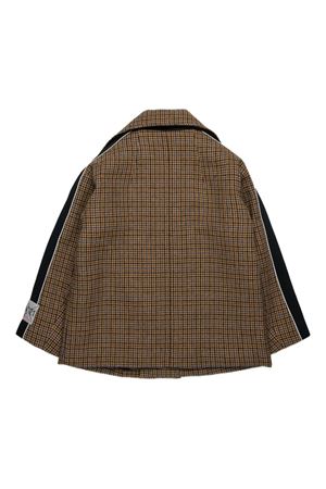 blazer in poliestere marrone N°21 KIDS | N2107DN04410N720